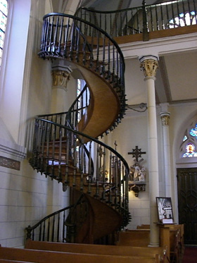 ロレットチャペルの「奇跡の階段」